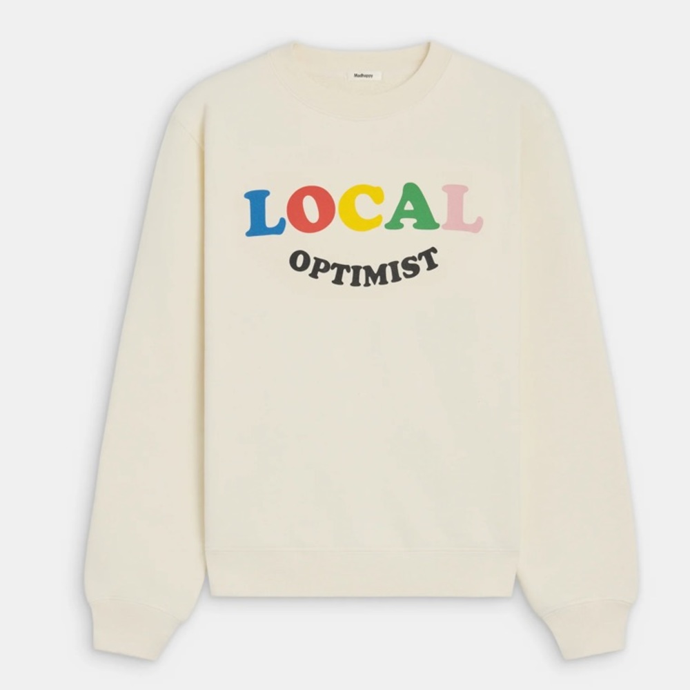 Mad Happy Local Optimist Fleece Crewneck